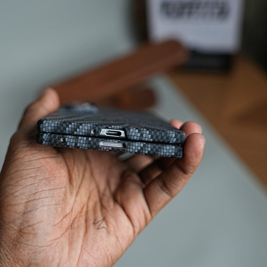 FRATO Z Fold 8 Series Geometric Pixel Pattern Magnetic Case for Galaxy Z Fold 8 | Slim Protective Cover