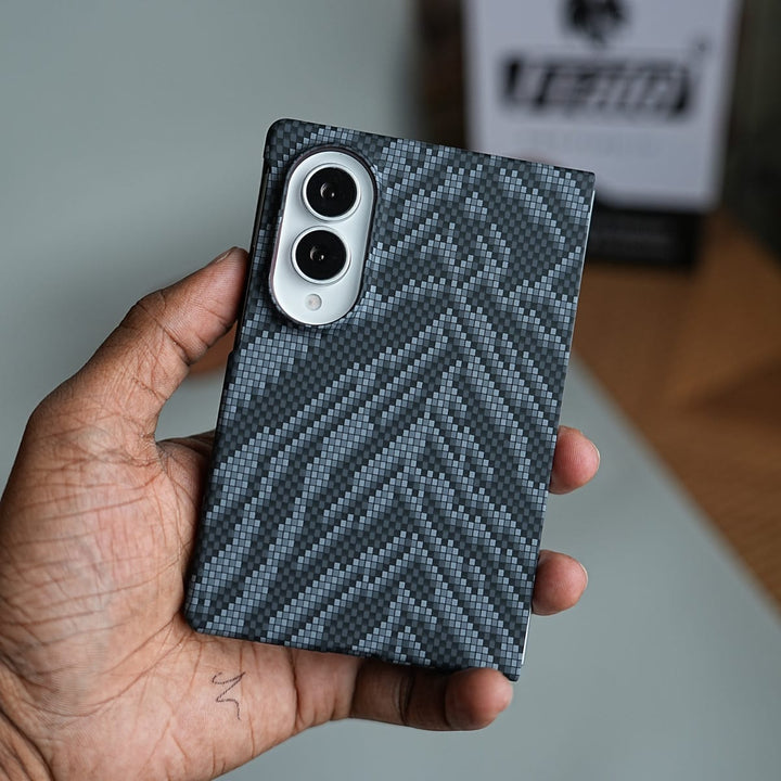 FRATO Z Fold 8 Series Geometric Pixel Pattern Magnetic Case for Galaxy Z Fold 8 | Slim Protective Cover