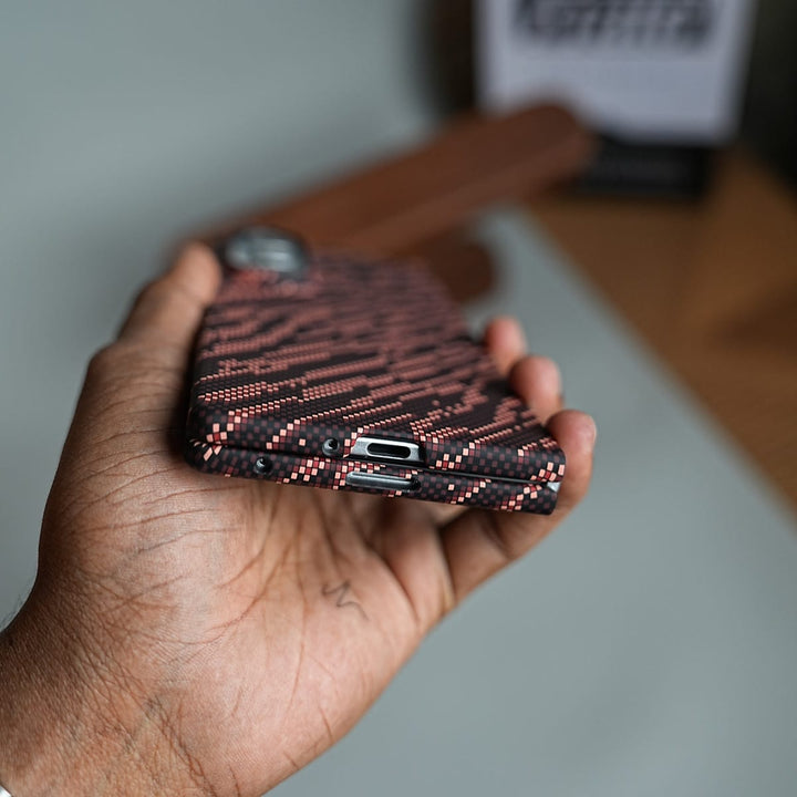FRATO Z Fold 8 Series Geometric Pixel Pattern Magnetic Case for Galaxy Z Fold 8 Ultra | Slim Protective Cover
