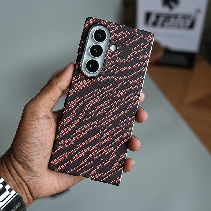 FRATO Z Fold 8 Series Geometric Pixel Pattern Magnetic Case for Galaxy Z Fold 8 Ultra | Slim Protective Cover