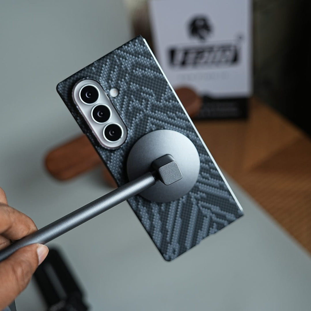 FRATO Z Fold 8 Series Geometric Pixel Pattern Magnetic Case for Galaxy Z Fold 8 Ultra | Slim Protective Cover