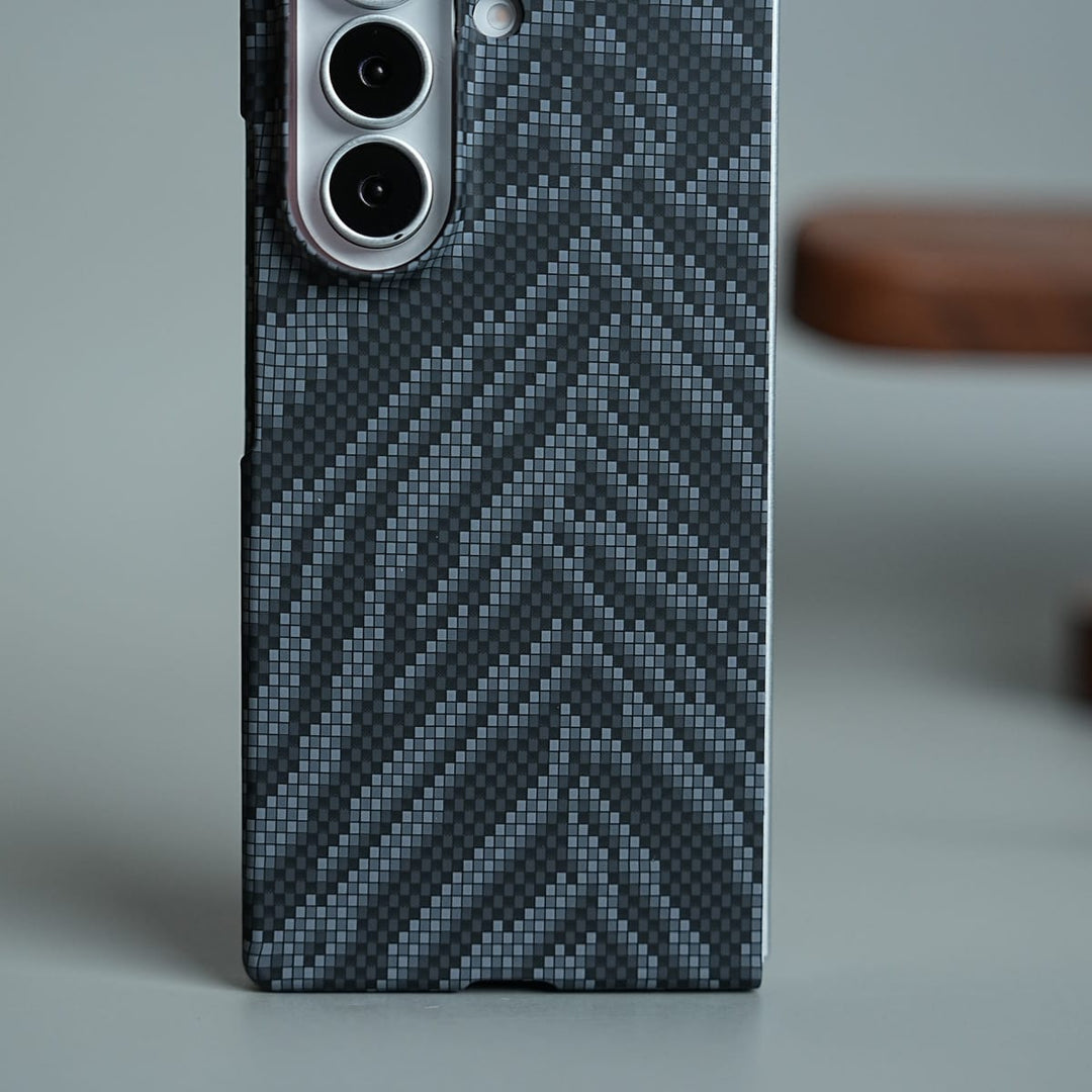 FRATO Z Fold 8 Series Geometric Pixel Pattern Magnetic Case for Galaxy Z Fold 8 Ultra | Slim Protective Cover