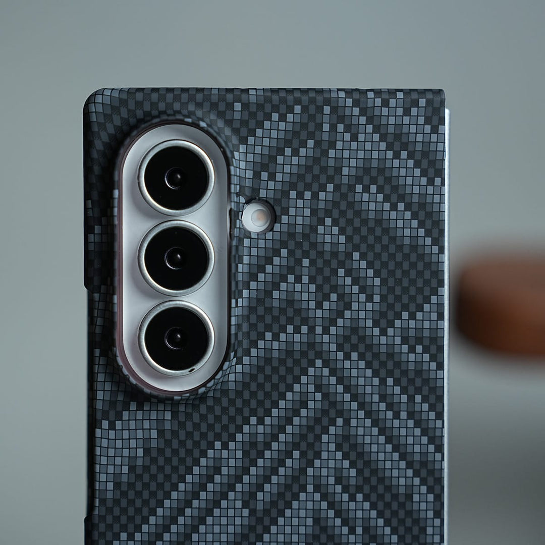 FRATO Z Fold 8 Series Geometric Pixel Pattern Magnetic Case for Galaxy Z Fold 8 Ultra | Slim Protective Cover