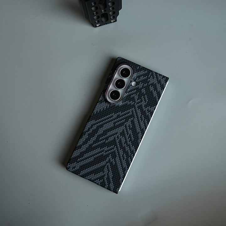 FRATO Z Fold 8 Series Geometric Pixel Pattern Magnetic Case for Galaxy Z Fold 8 Ultra | Slim Protective Cover