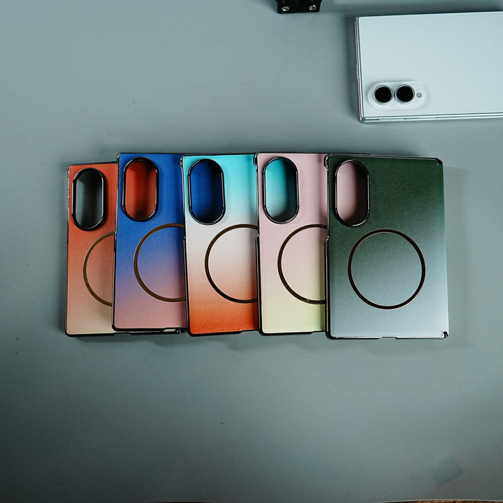 FRATO Z Fold 8 Series Gradient Magnetic Case for Galaxy Z Fold 8 | Hinge Protection &amp; Built-In Front Glass