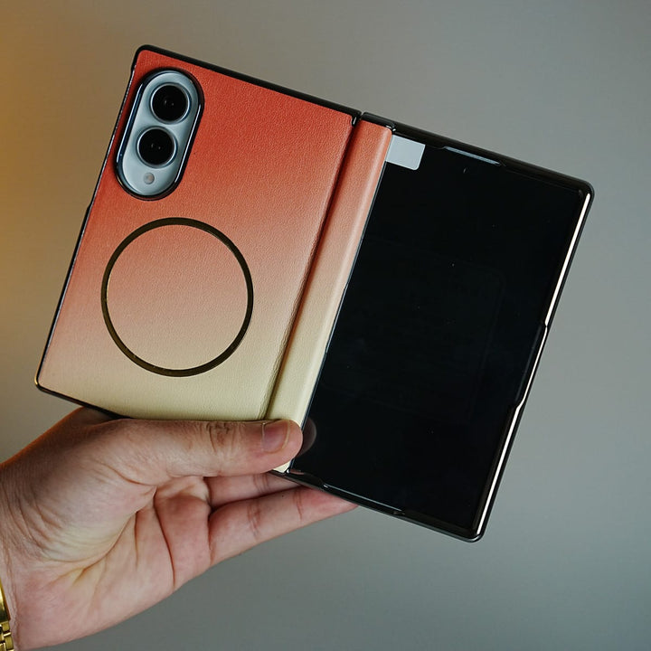 FRATO Z Fold 8 Series Gradient Magnetic Case for Galaxy Z Fold 8 | Hinge Protection &amp; Built-In Front Glass