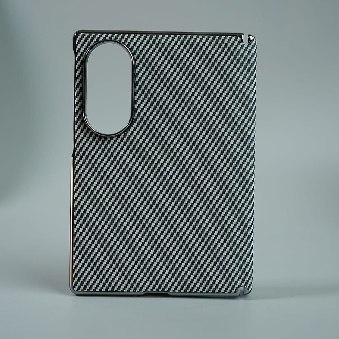 FRATO Z Fold 8 Series Gray Matte Protective Case with Carbon Fiber Texture &amp; Dual Protective Material For Galaxy Z Fold 8