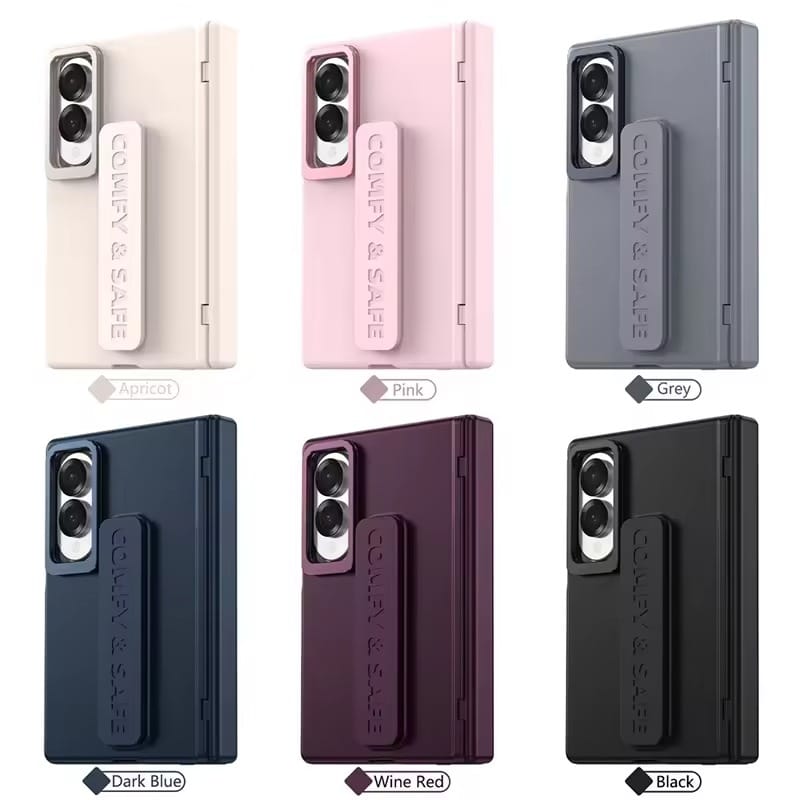 FRATO Z Fold 8 Series Hinge Protection Case for Samsung Galaxy Z Fold 8 | S Pen Holder &amp; Metal Stand Cover