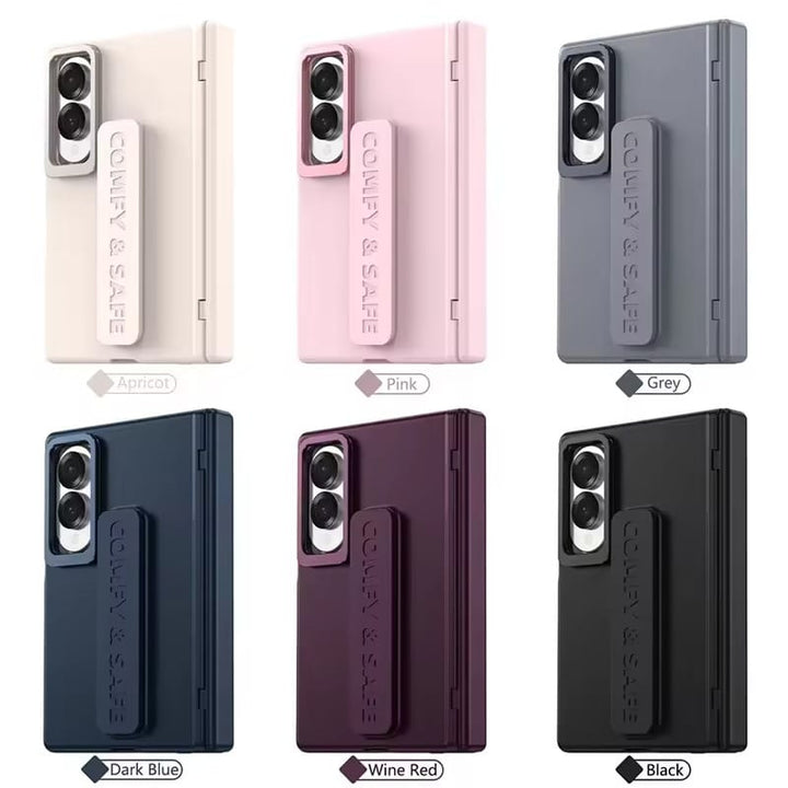 FRATO Z Fold 8 Series Hinge Protection Case for Samsung Galaxy Z Fold 8 | S Pen Holder &amp; Metal Stand Cover