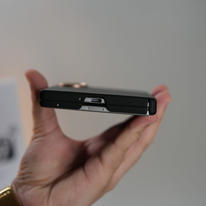 FRATO Z Fold 8 Series Leather Texture Magnetic Case for Galaxy Z Fold 8 | Hinge Protection and Metal Camera Guard