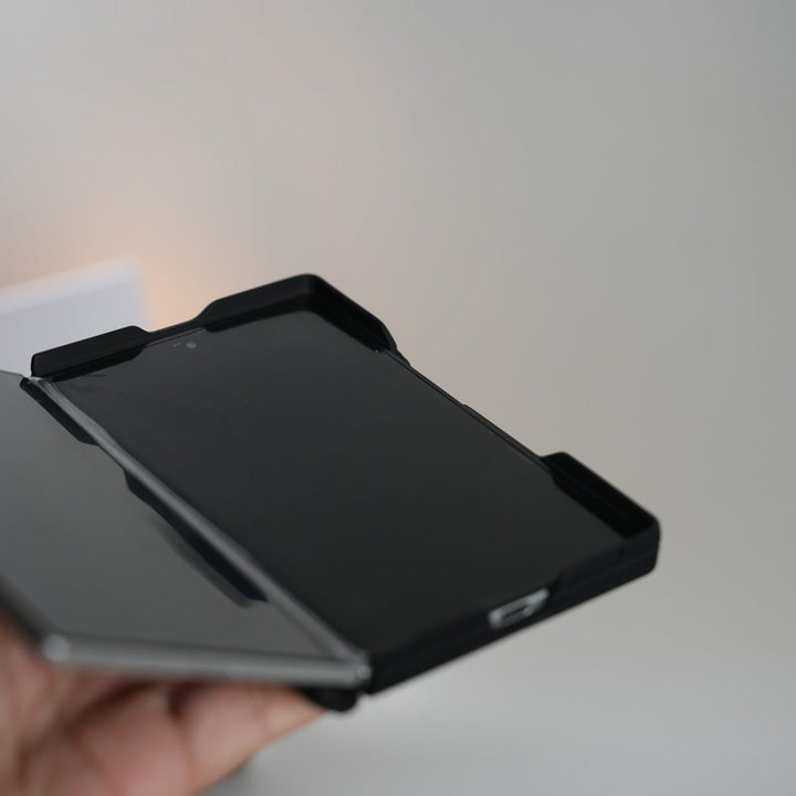 FRATO Z Fold 8 Series Leather Texture Magnetic Case for Galaxy Z Fold 8 | Hinge Protection and Metal Camera Guard
