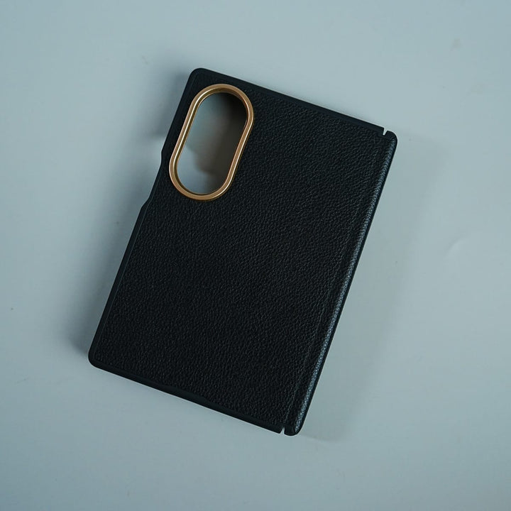 FRATO Z Fold 8 Series Leather Texture Magnetic Case for Galaxy Z Fold 8 | Hinge Protection and Metal Camera Guard
