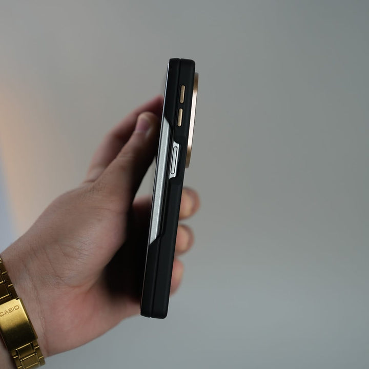 FRATO Z Fold 8 Series Leather Texture Magnetic Case for Galaxy Z Fold 8 | Hinge Protection and Metal Camera Guard