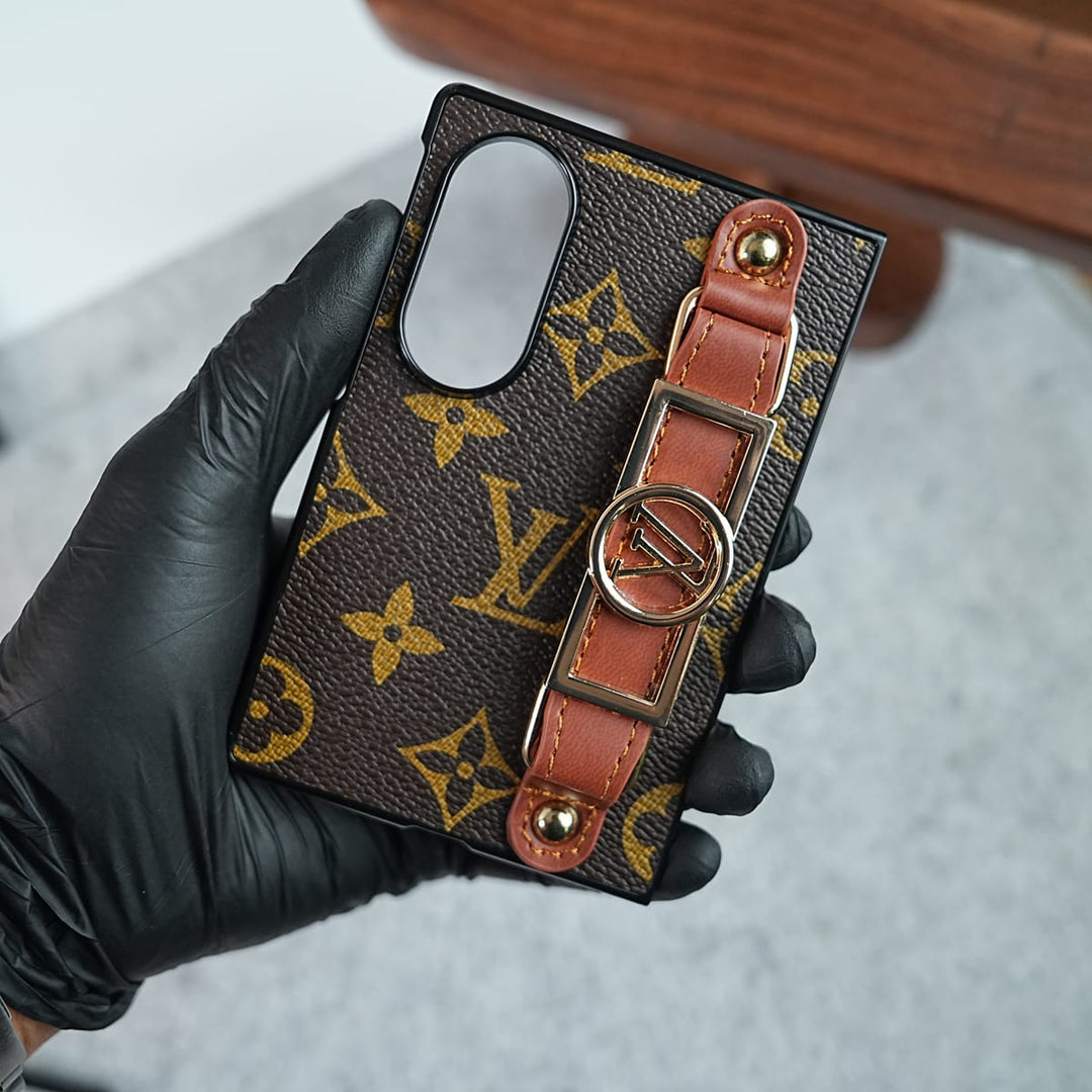 FRATO Z Fold 8 Series Luxury Brand Strap Holder Case For Samsung Galaxy Z Fold 8