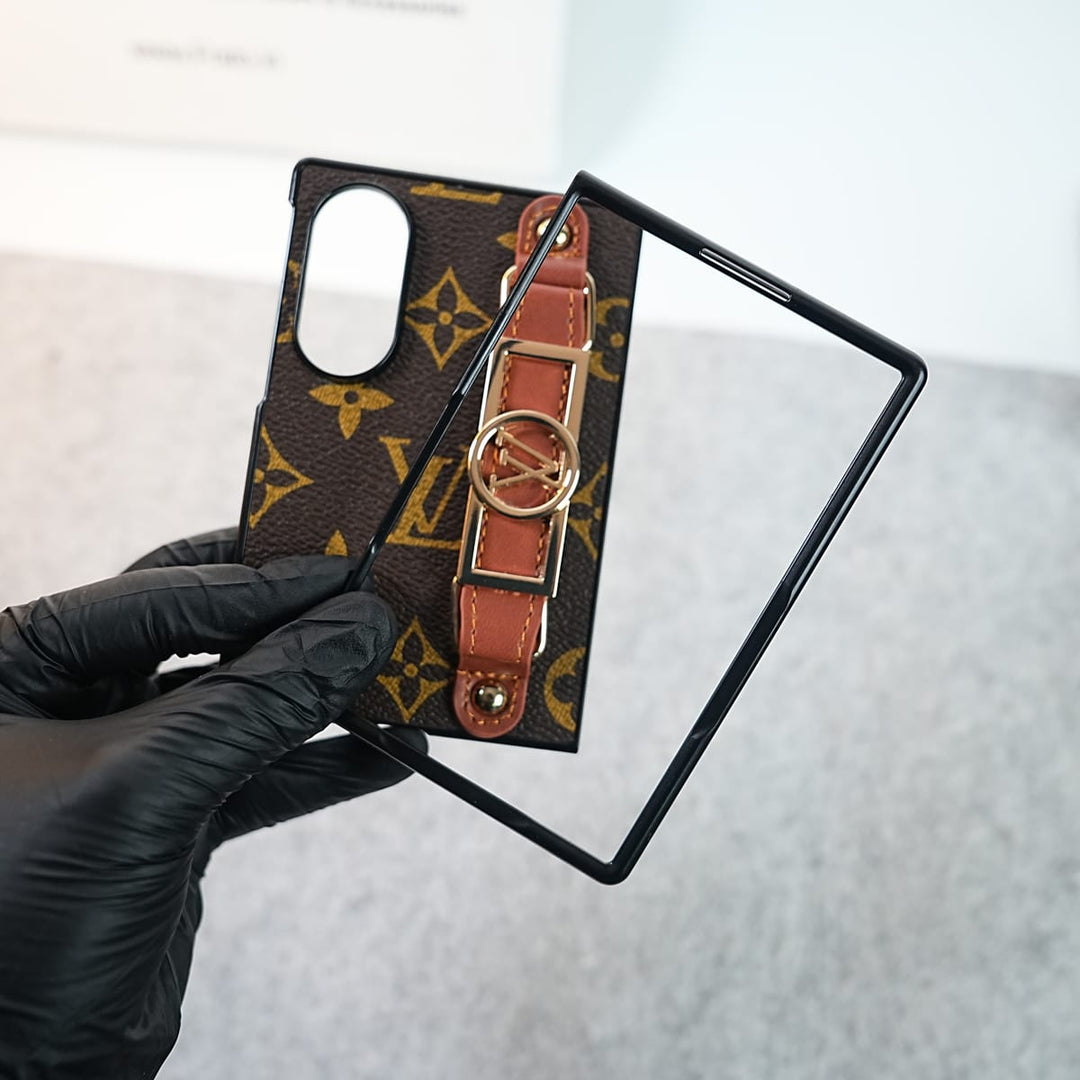 FRATO Z Fold 8 Series Luxury Brand Strap Holder Case For Samsung Galaxy Z Fold 8