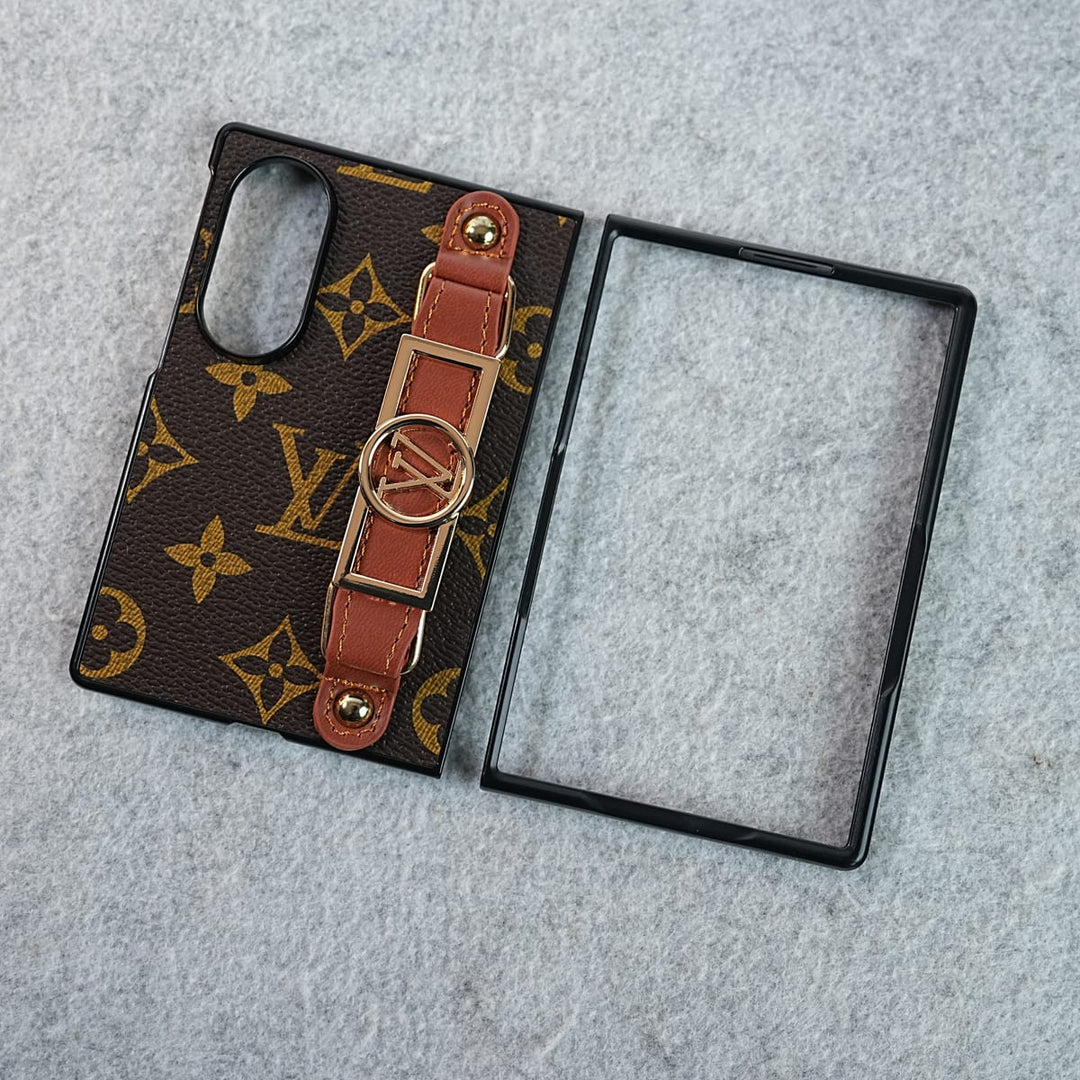 FRATO Z Fold 8 Series Luxury Brand Strap Holder Case For Samsung Galaxy Z Fold 8