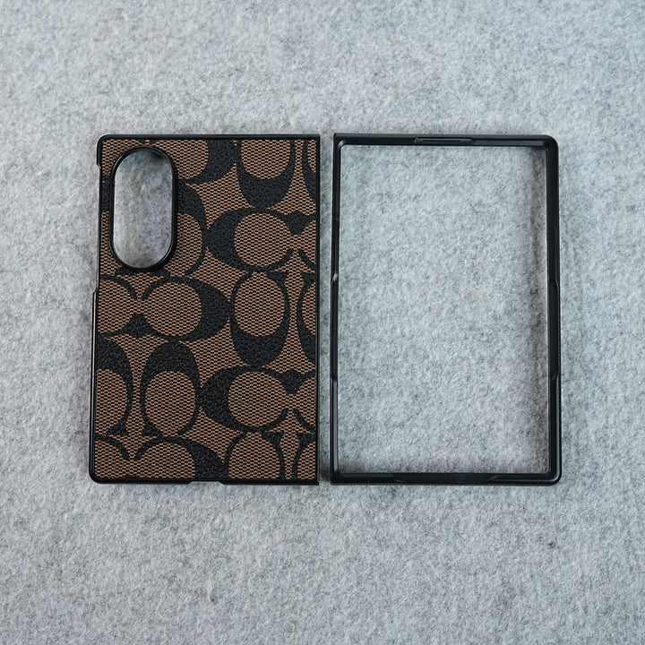 FRATO Z Fold 8 Series Luxury CC Brand PU Leather Design Case Cover For Samsung Galaxy Z Fold 8