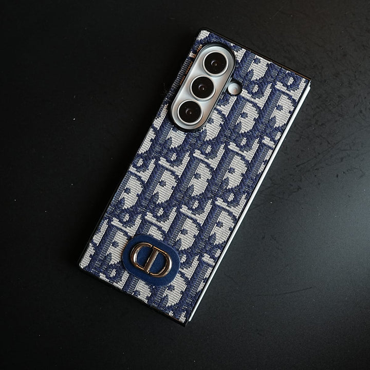 FRATO Z Fold 8 Series Luxury Fashion CD Embroidery Case Cover For Samsung Galaxy Z Fold 8 Ultra