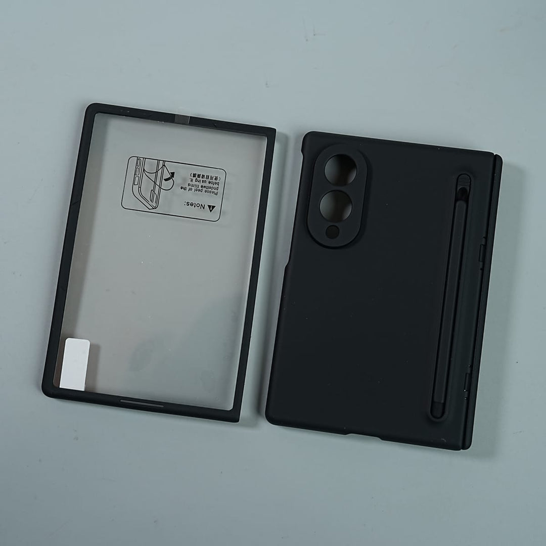 FRATO Z Fold 8 Series Matte Finish Case with Built-in Screen Protector For Samsung Galaxy Z Fold 8 | Full Hinge Protection &amp; S Pen Holder