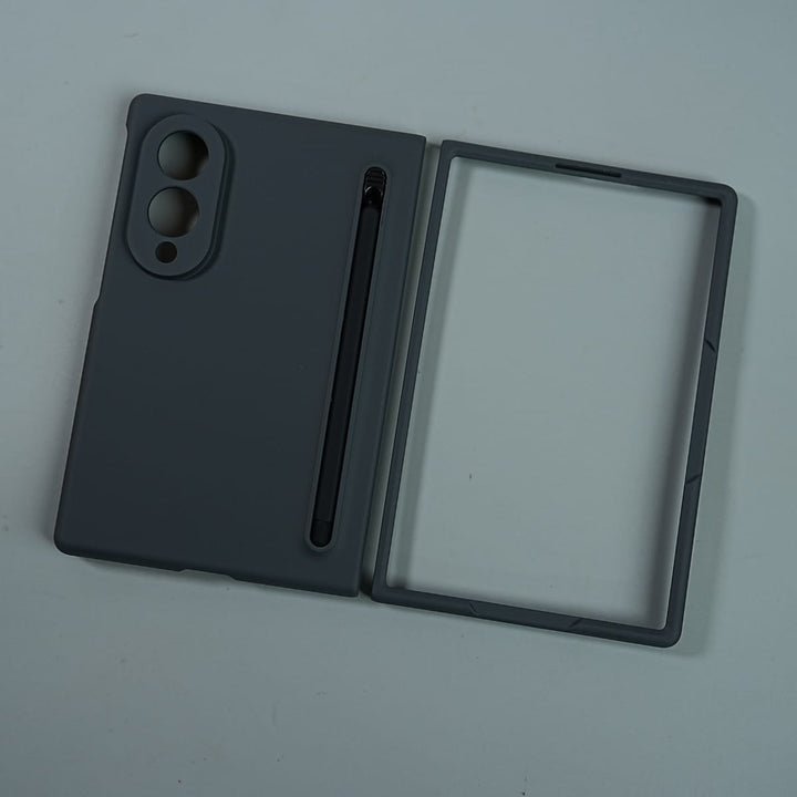 FRATO Z Fold 8 Series Matte Finish with Full Hinge Protection For Galaxy Z Fold 8 | S Pen Holder Protective Case