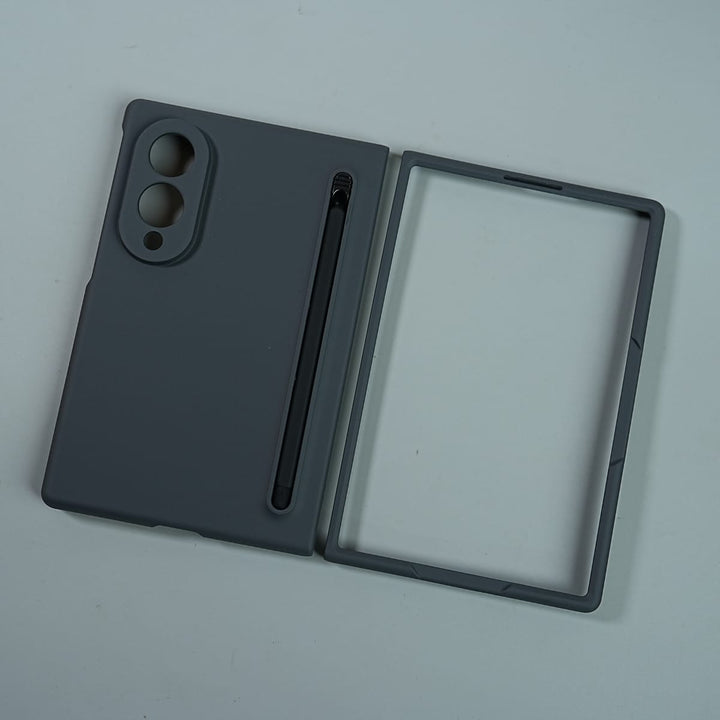 FRATO Z Fold 8 Series Matte Finish with Full Hinge Protection For Galaxy Z Fold 8 | S Pen Holder Protective Case