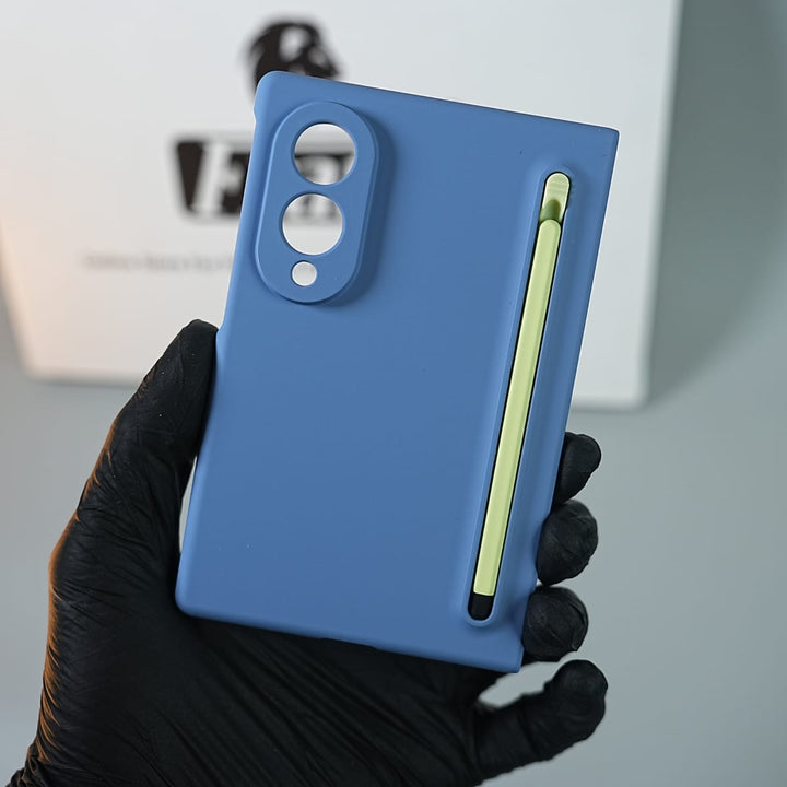 FRATO Z Fold 8 Series Matte Finish with Full Hinge Protection For Galaxy Z Fold 8 | S Pen Holder Protective Case