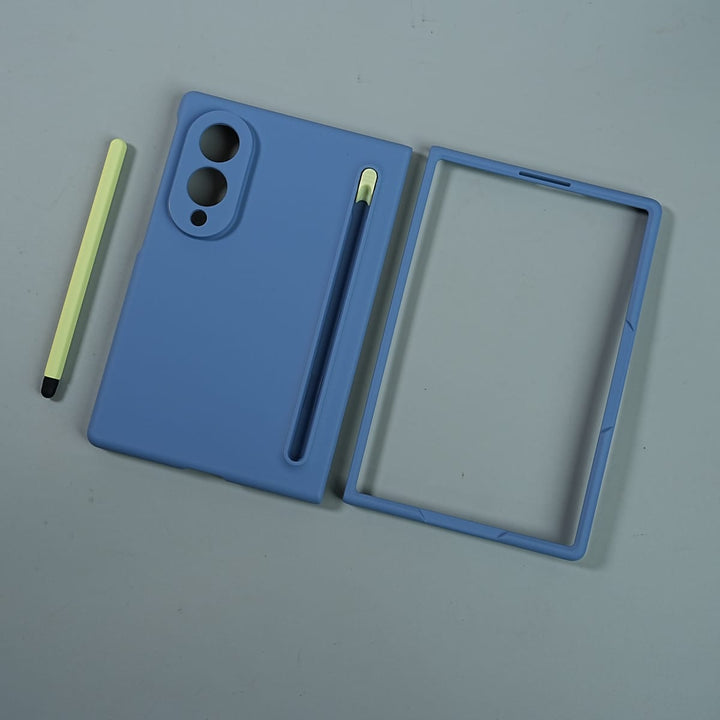 FRATO Z Fold 8 Series Matte Finish with Full Hinge Protection For Galaxy Z Fold 8 | S Pen Holder Protective Case