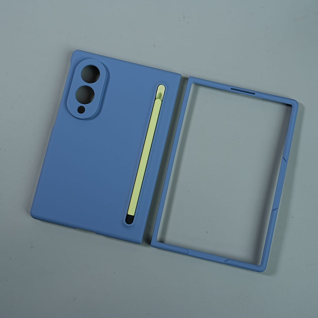 FRATO Z Fold 8 Series Matte Finish with Full Hinge Protection For Galaxy Z Fold 8 | S Pen Holder Protective Case