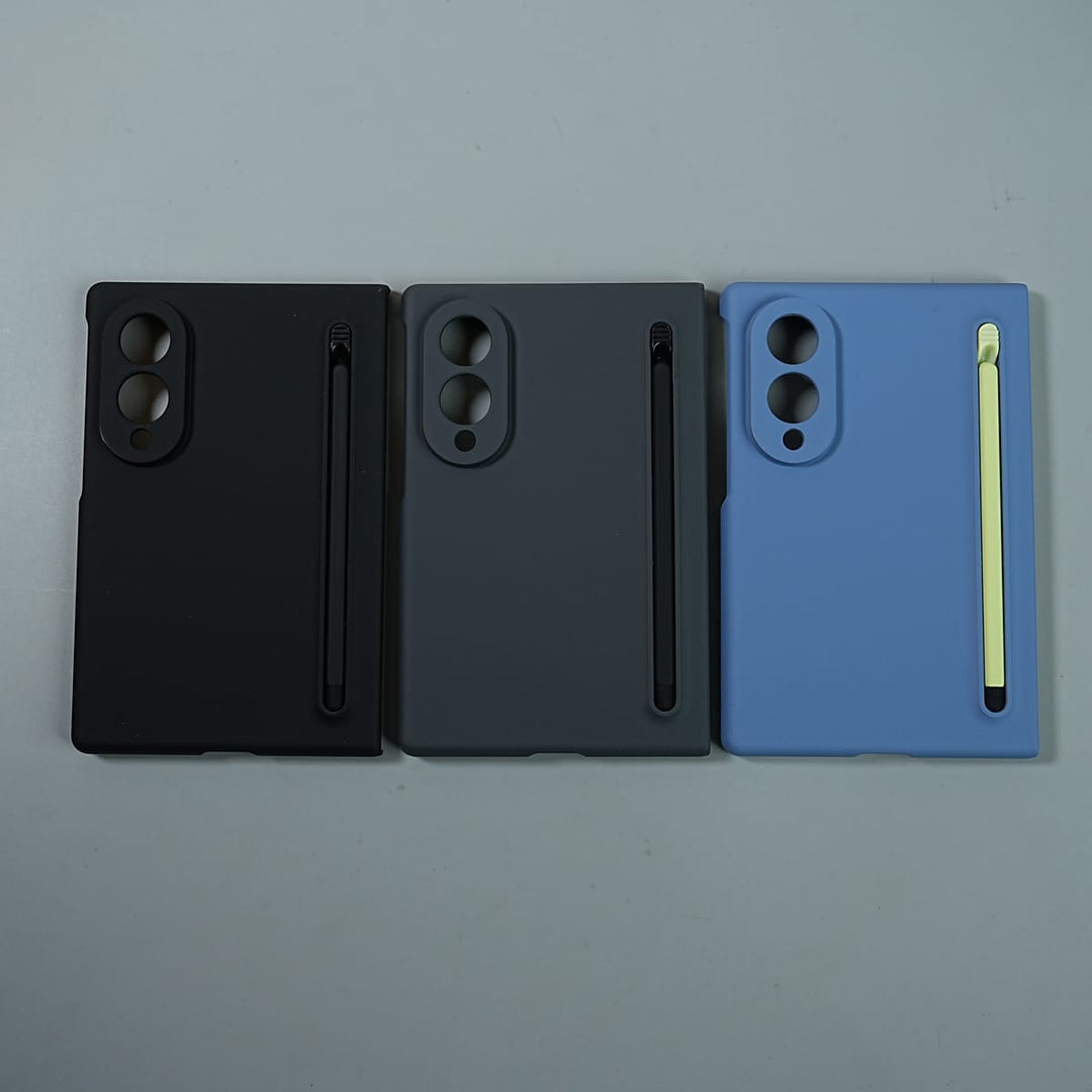 FRATO Z Fold 8 Series Matte Finish with Full Hinge Protection For Galaxy Z Fold 8 | S Pen Holder Protective Case