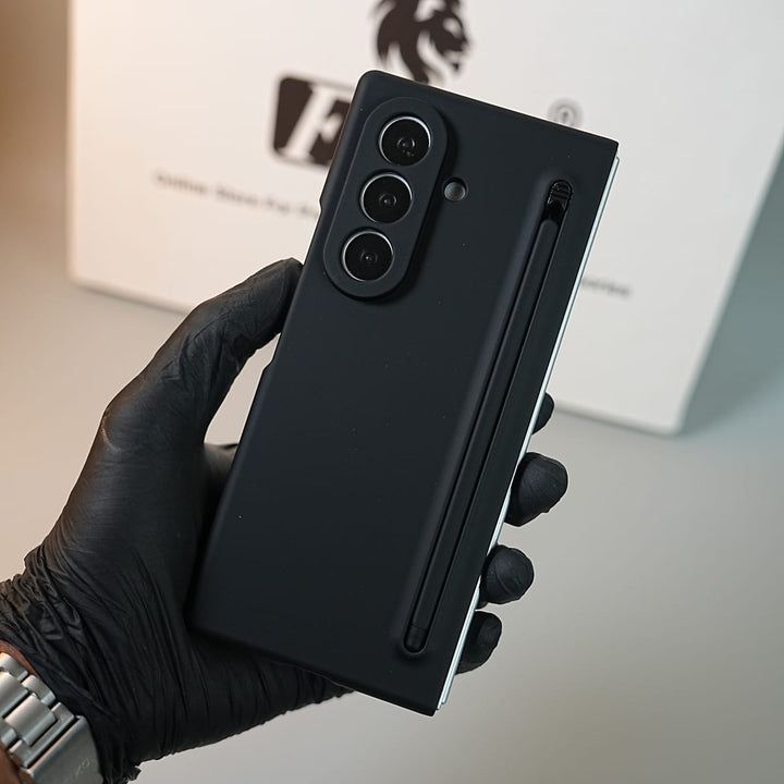 FRATO Z Fold 8 Series Matte Finish with Full Hinge Protection For Galaxy Z Fold 8 Ultra | S Pen Holder Protective Case