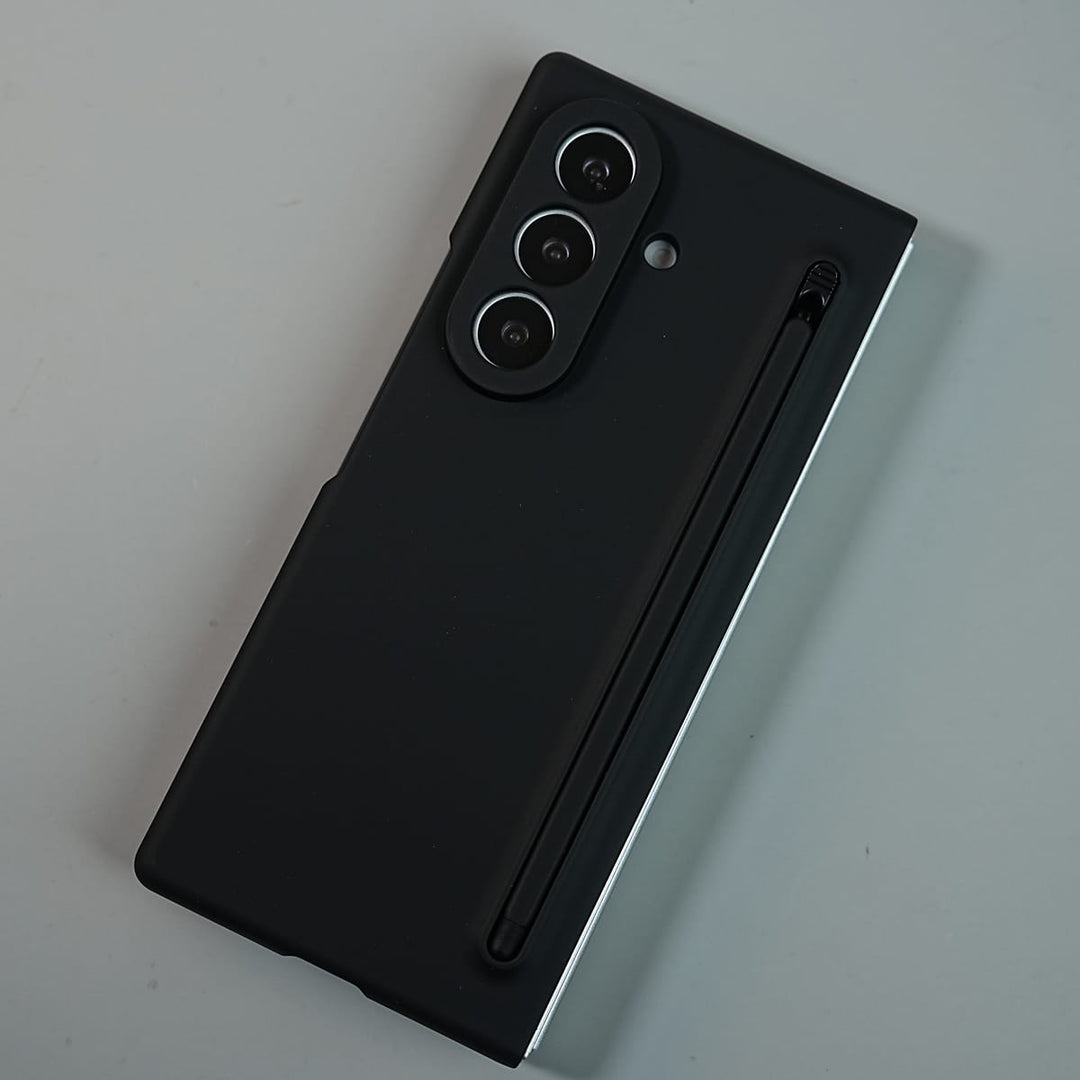 FRATO Z Fold 8 Series Matte Finish with Full Hinge Protection For Galaxy Z Fold 8 Ultra | S Pen Holder Protective Case
