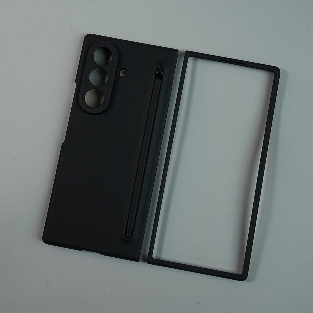 FRATO Z Fold 8 Series Matte Finish with Full Hinge Protection For Galaxy Z Fold 8 Ultra | S Pen Holder Protective Case