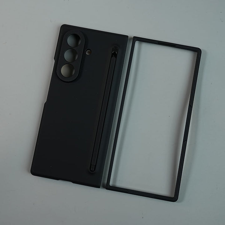 FRATO Z Fold 8 Series Matte Finish with Full Hinge Protection For Galaxy Z Fold 8 Ultra | S Pen Holder Protective Case