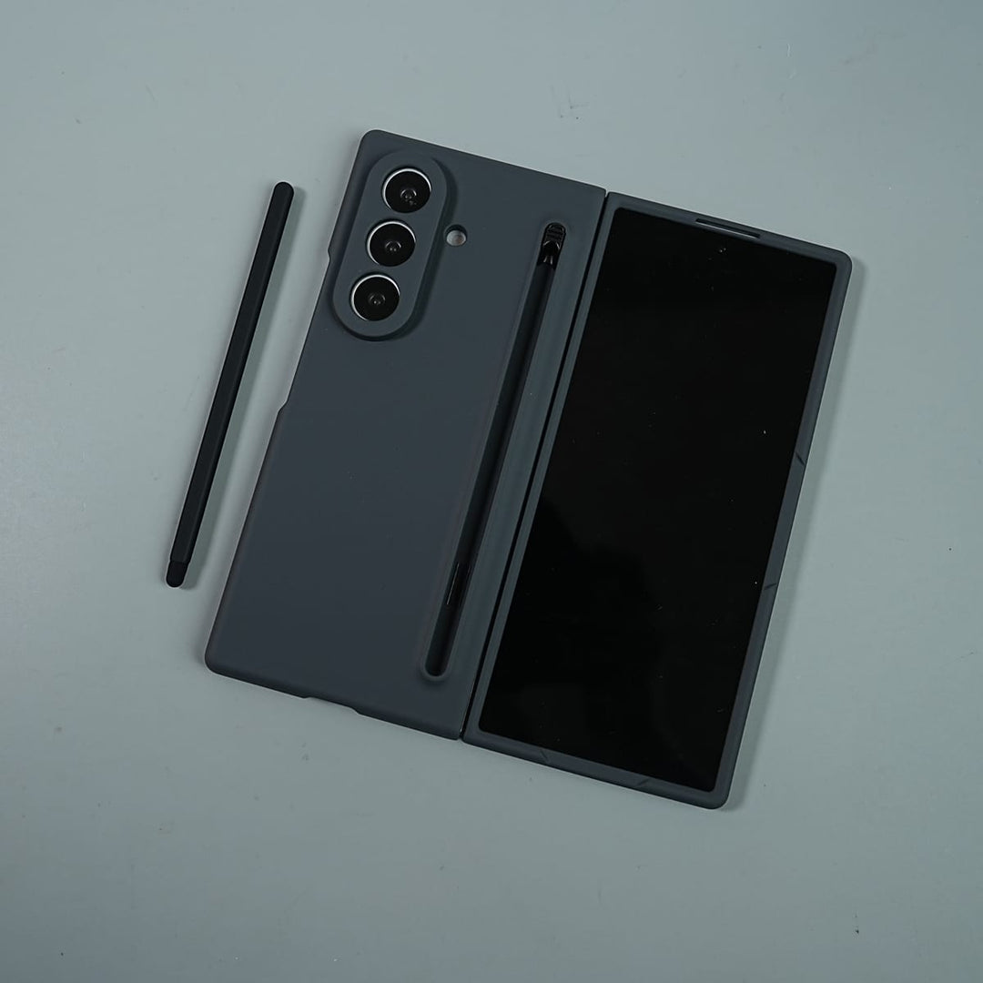 FRATO Z Fold 8 Series Matte Finish with Full Hinge Protection For Galaxy Z Fold 8 Ultra | S Pen Holder Protective Case
