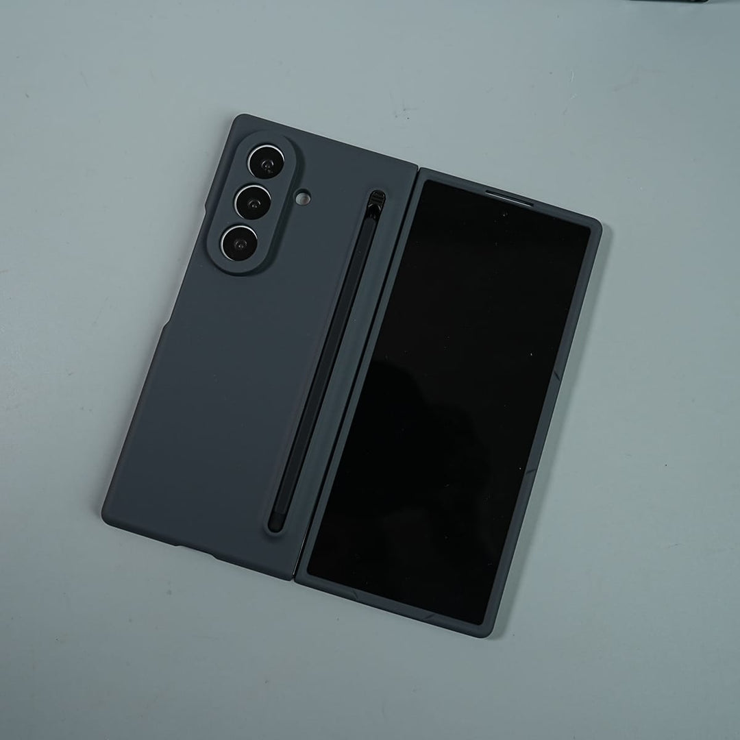 FRATO Z Fold 8 Series Matte Finish with Full Hinge Protection For Galaxy Z Fold 8 Ultra | S Pen Holder Protective Case