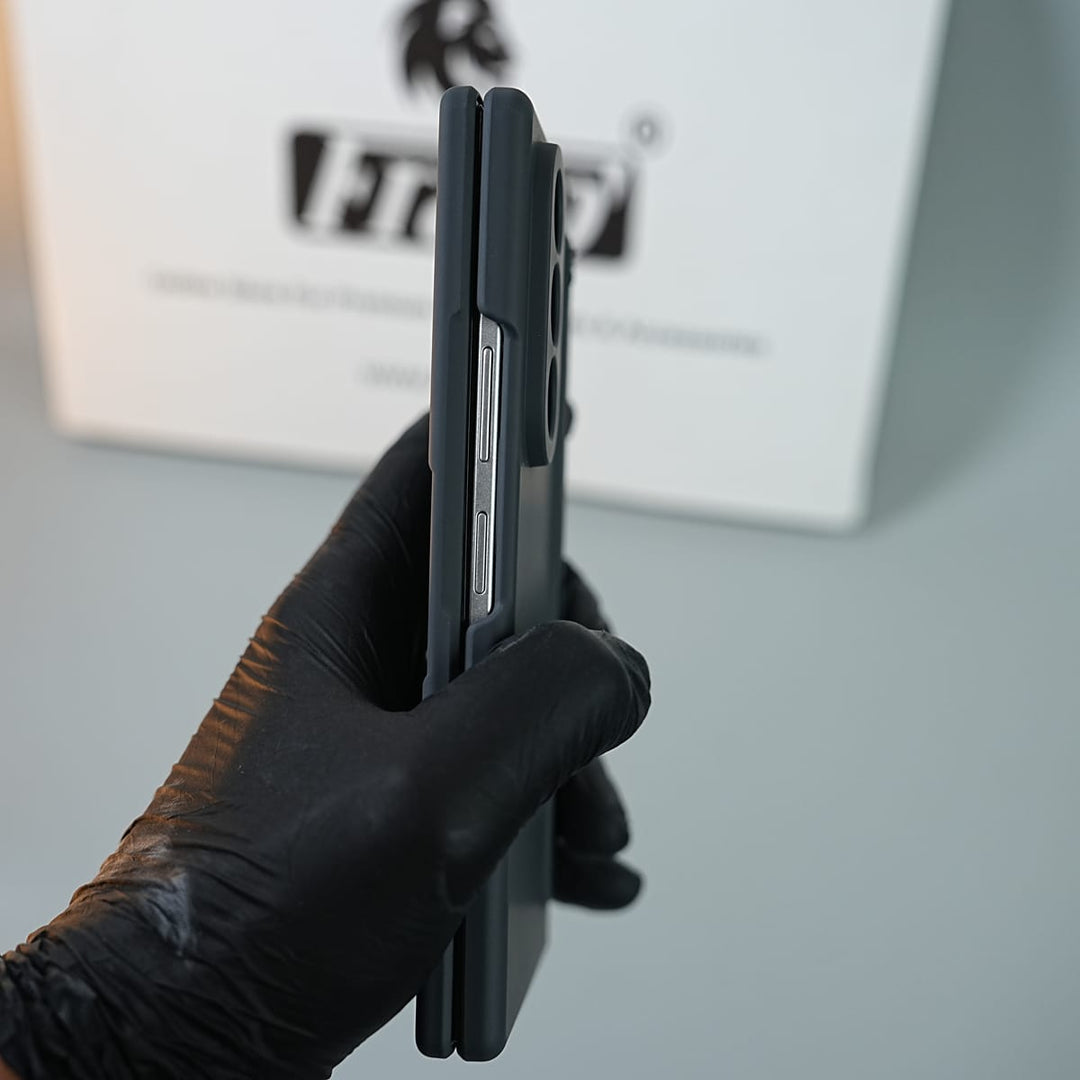 FRATO Z Fold 8 Series Matte Finish with Full Hinge Protection For Galaxy Z Fold 8 Ultra | S Pen Holder Protective Case