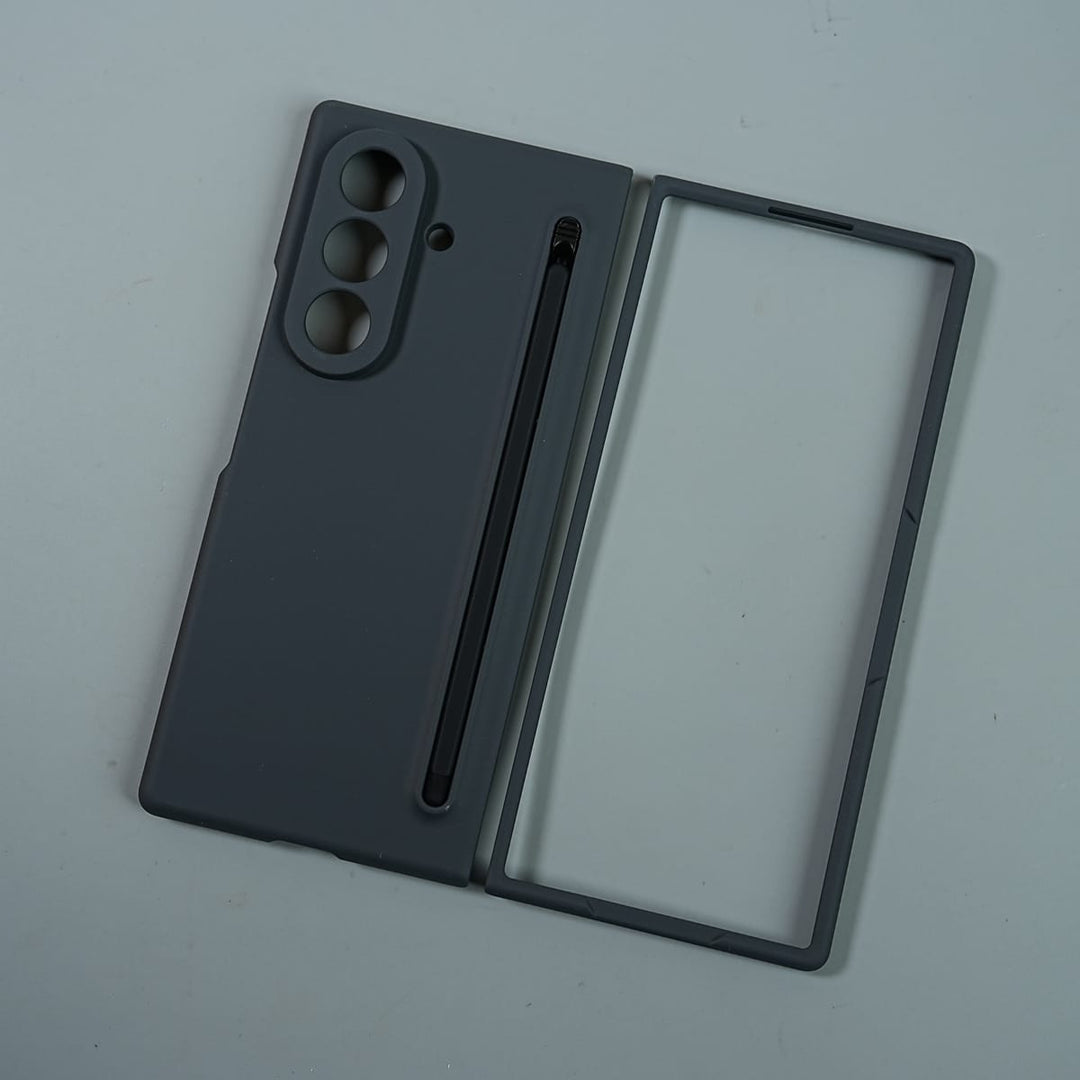 FRATO Z Fold 8 Series Matte Finish with Full Hinge Protection For Galaxy Z Fold 8 Ultra | S Pen Holder Protective Case