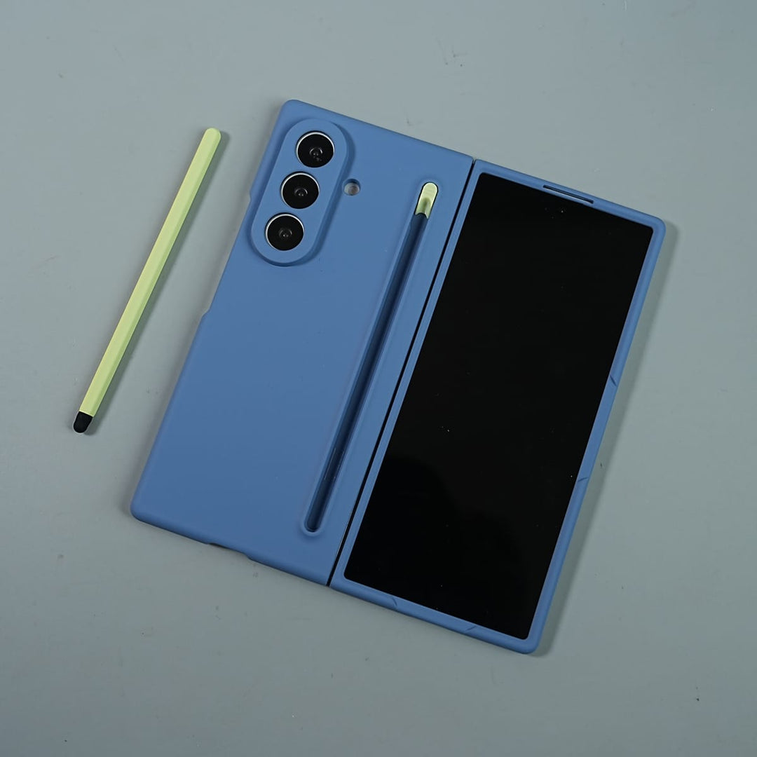FRATO Z Fold 8 Series Matte Finish with Full Hinge Protection For Galaxy Z Fold 8 Ultra | S Pen Holder Protective Case