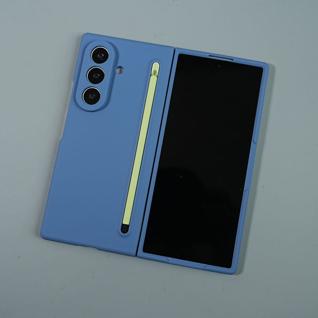FRATO Z Fold 8 Series Matte Finish with Full Hinge Protection For Galaxy Z Fold 8 Ultra | S Pen Holder Protective Case