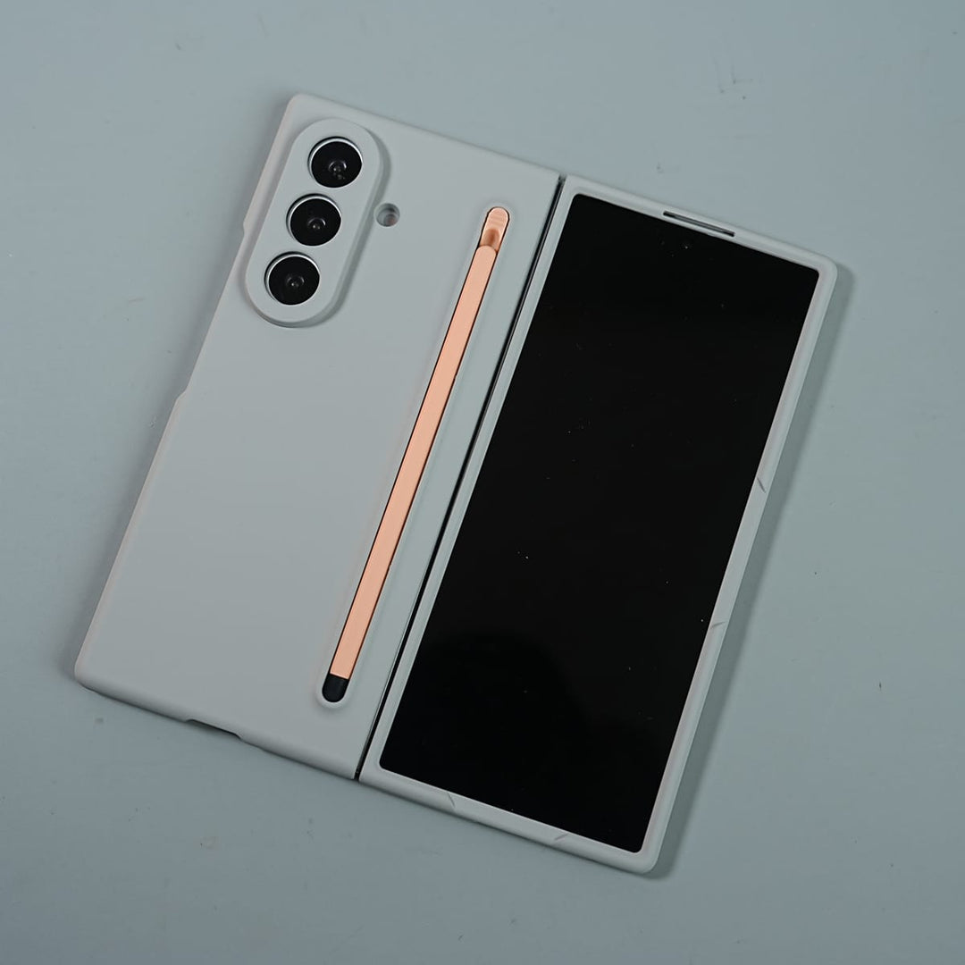 FRATO Z Fold 8 Series Matte Finish with Full Hinge Protection For Galaxy Z Fold 8 Ultra | S Pen Holder Protective Case