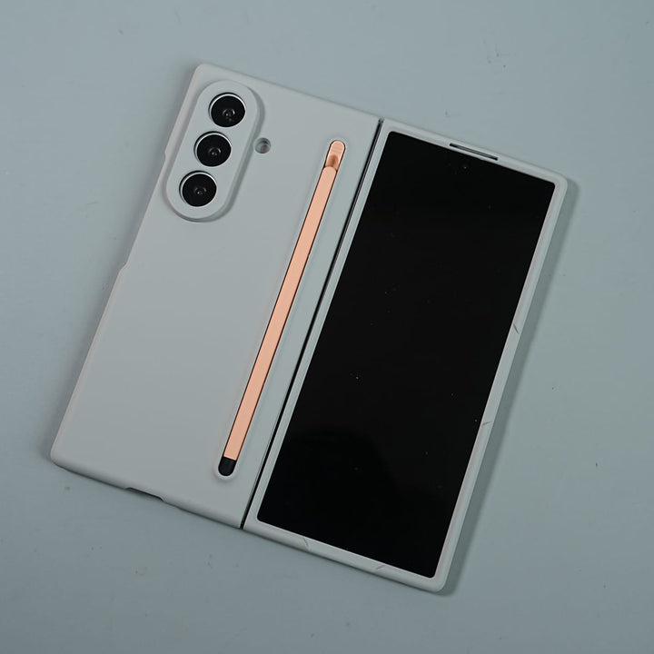 FRATO Z Fold 8 Series Matte Finish with Full Hinge Protection For Galaxy Z Fold 8 Ultra | S Pen Holder Protective Case