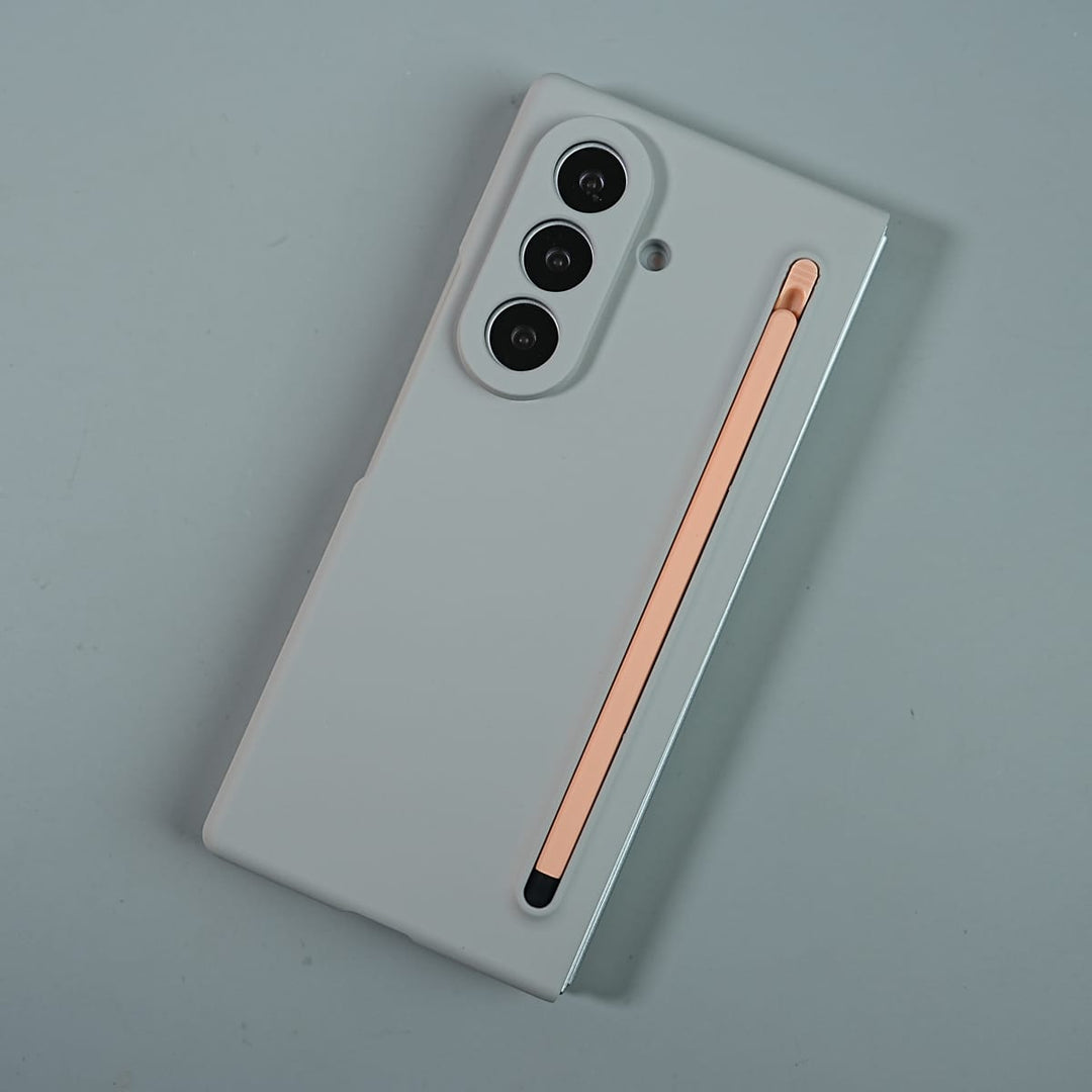 FRATO Z Fold 8 Series Matte Finish with Full Hinge Protection For Galaxy Z Fold 8 Ultra | S Pen Holder Protective Case