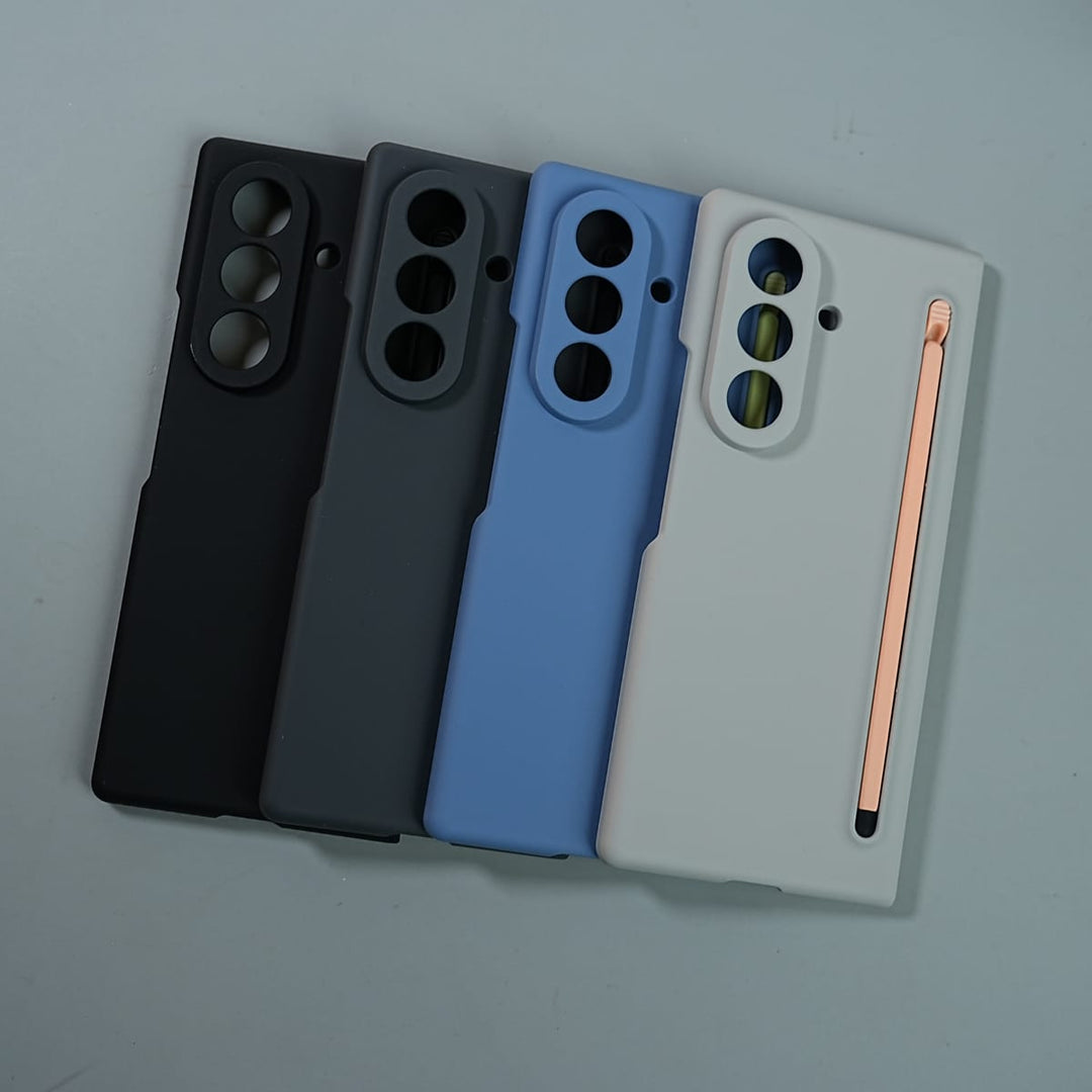 FRATO Z Fold 8 Series Matte Finish with Full Hinge Protection For Galaxy Z Fold 8 Ultra | S Pen Holder Protective Case