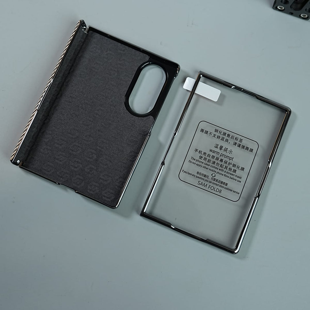 FRATO Z Fold 8 Series Matte Protective Case with Carbon Fiber Texture &amp; Dual Protective Material For Galaxy Z Fold 8
