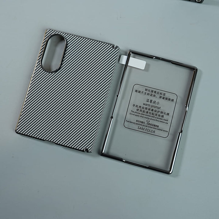 FRATO Z Fold 8 Series Matte Protective Case with Carbon Fiber Texture &amp; Dual Protective Material For Galaxy Z Fold 8