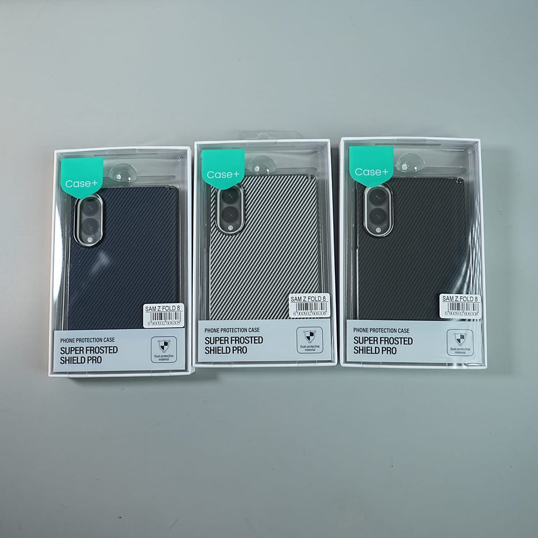 FRATO Z Fold 8 Series Matte Protective Case with Carbon Fiber Texture &amp; Dual Protective Material For Galaxy Z Fold 8
