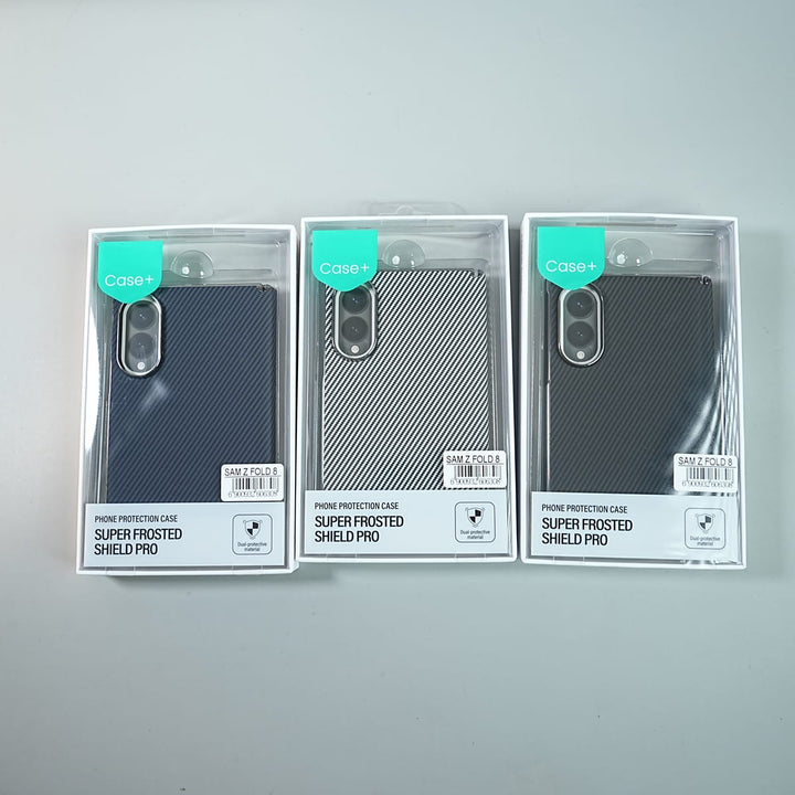 FRATO Z Fold 8 Series Matte Protective Case with Carbon Fiber Texture &amp; Dual Protective Material For Galaxy Z Fold 8