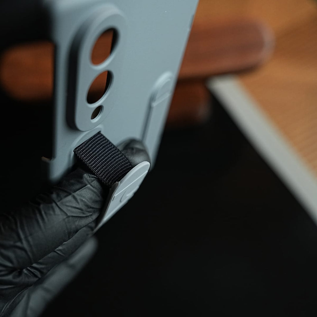 FRATO Z Fold 8 Series Matte Silicone Wrist Strap Case for Galaxy Z Fold 8 | Kickstand &amp; Hinge Protection