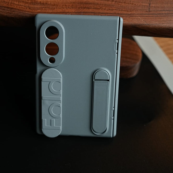 FRATO Z Fold 8 Series Matte Silicone Wrist Strap Case for Galaxy Z Fold 8 | Kickstand &amp; Hinge Protection