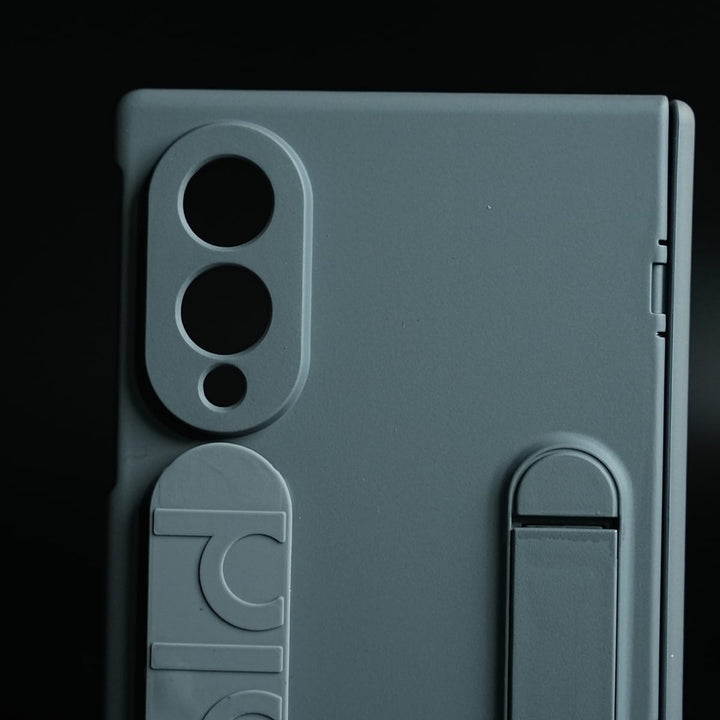 FRATO Z Fold 8 Series Matte Silicone Wrist Strap Case for Galaxy Z Fold 8 | Kickstand &amp; Hinge Protection